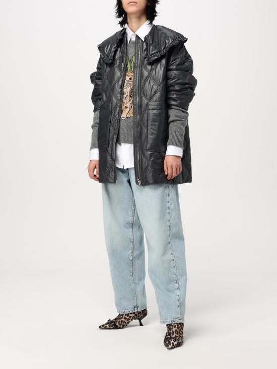 25SS 가니 자켓 W0170 052 Black - GANNI