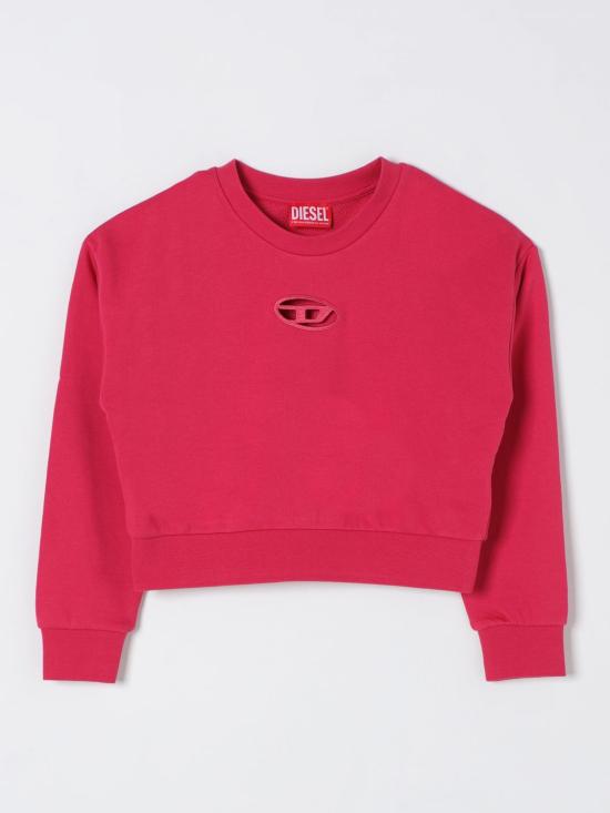 25FW [키즈] 디젤 풀오버 J01826KYAX3 K362 Fuchsia