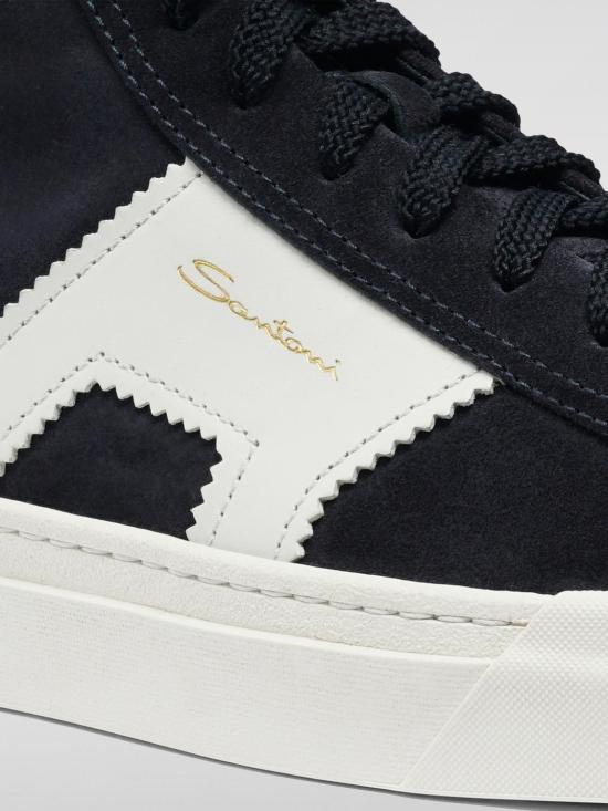 24FW 산토니 스니커즈 MBGT21933PNNGJAR U60 Blue - SANTONI