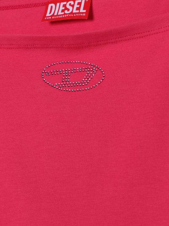 25FW [키즈] 디젤 탑 J022010AFAA K362 Fuchsia - DIESEL