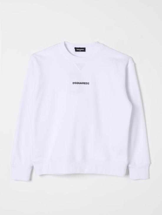 25FW [키즈] 디스퀘어드2 풀오버 DQ2739D0094 DQ100 White