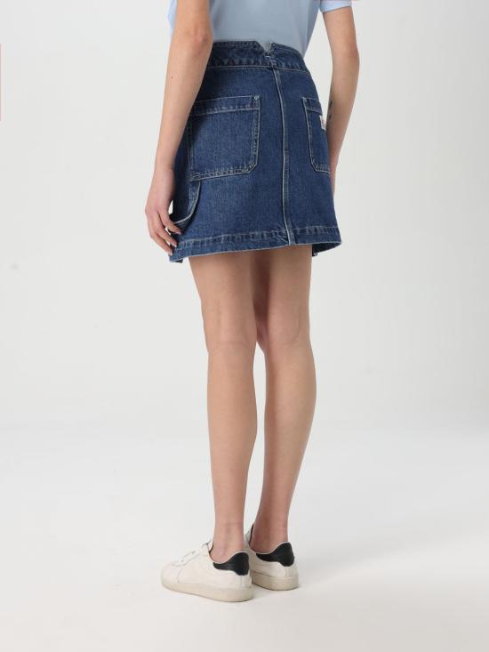 25FW 아페쎄 숏 스커트 COHETF06435 IAL Blue - A.P.C.