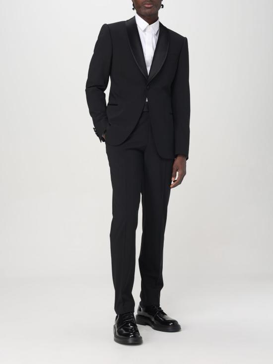 25SS 엠포리오 아르마니 수트 세트 EM000470TE10404 UC001 Black - EMPORIO ARMANI