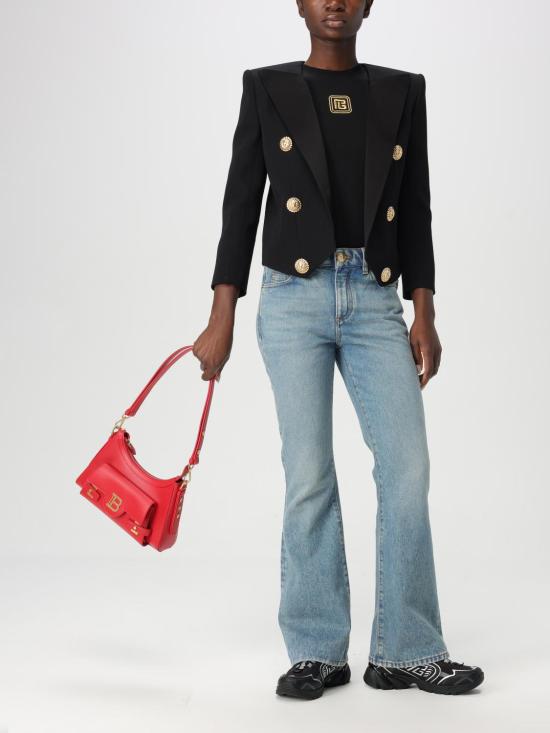 25FW 발망 데님 팬츠 EF1MJ130DF24 6FF Blue - BALMAIN