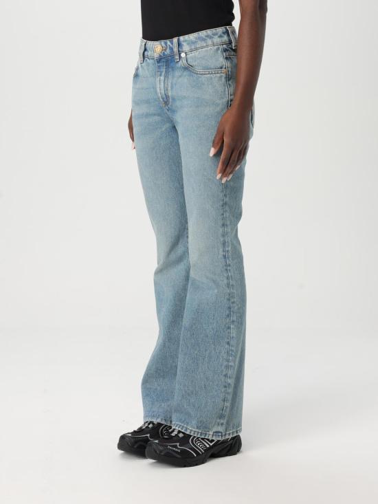 25FW 발망 데님 팬츠 EF1MJ130DF24 6FF Blue - BALMAIN