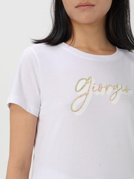 25FW 알마니 반팔 티셔츠 XW000542AF10359 U0002 White - ARMANI