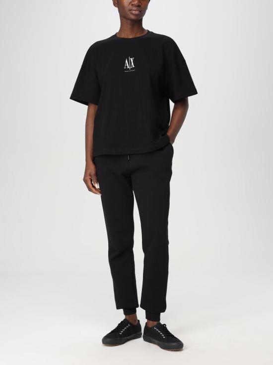 25SS 알마니 스트레이트 팬츠 XW000824AF10818 UC001 Black - ARMANI