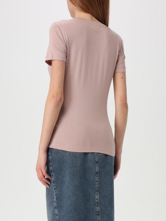 25SS 엠포리오 아르마니 반팔 티셔츠 8NTT67TJDQZ U4079 Blush Pink - EMPORIO ARMANI