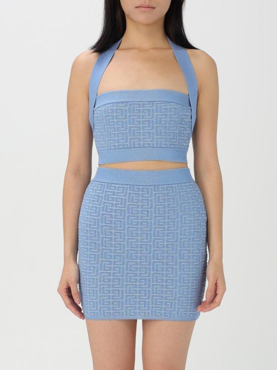 25FW 발망 민소매 티셔츠 EF1AA025KI02 SPB Blue