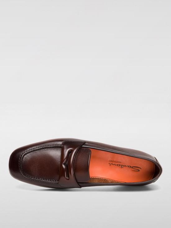 24FW 산토니 로퍼 MCAA18666FA1SNTU T50 Brown - SANTONI