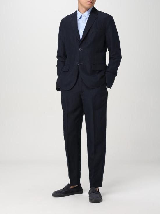 25SS 알마니 긴팔 셔츠 8NZCGBZ8ANZ 0536 Gnawed Blue - ARMANI