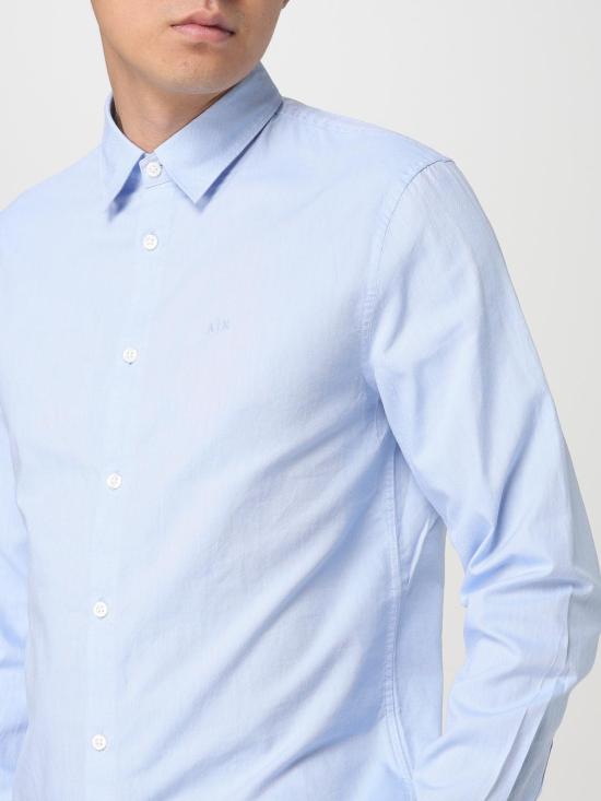 25SS 알마니 긴팔 셔츠 8NZCGBZ8ANZ 0536 Gnawed Blue - ARMANI