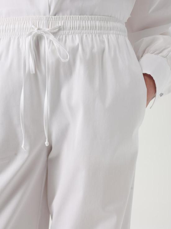 25SS 에르마노 설비노 팬츠 D462P303BQP 10601 White - ERMANNO SCERVINO