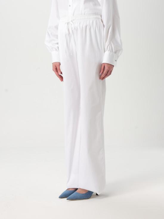 25SS 에르마노 설비노 팬츠 D462P303BQP 10601 White - ERMANNO SCERVINO