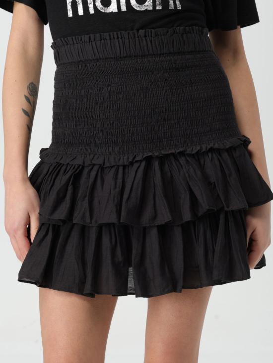 25SS 이자벨마랑에뚜왈 숏 스커트 JU0022FCB3J04E 01BK Black - ISABEL MARANT ETOILE