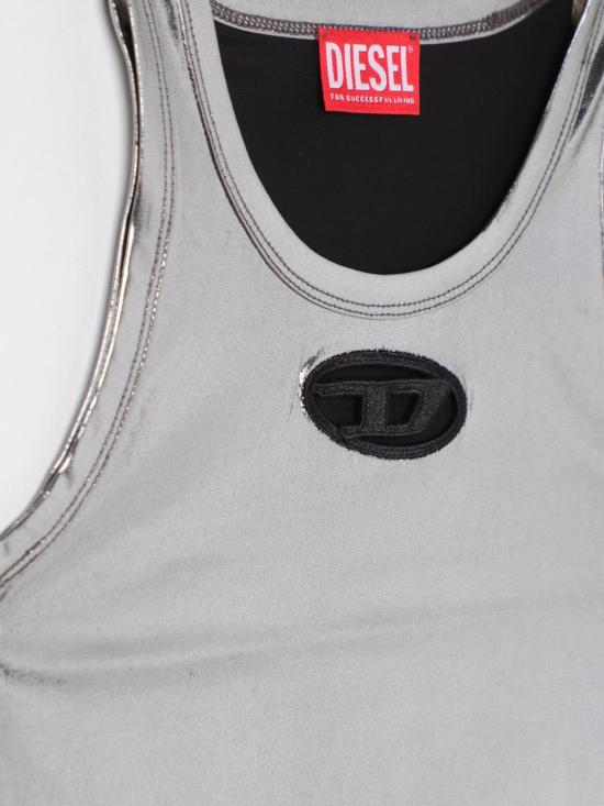 25FW [키즈] 디젤 탑 J021780THAG K981C Silver - DIESEL