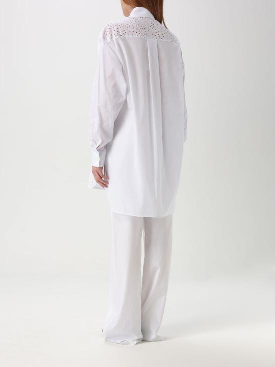 25SS 에르마노 설비노 블라우스 D464K613 RXT 10601 White - ERMANNO SCERVINO