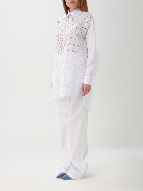25SS 에르마노 설비노 블라우스 D464K613 RXT 10601 White - ERMANNO SCERVINO