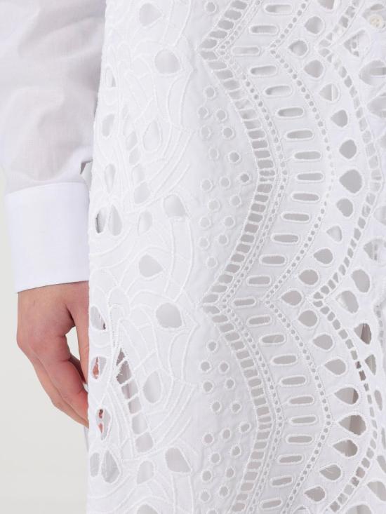 25SS 에르마노 설비노 블라우스 D464K613 RXT 10601 White - ERMANNO SCERVINO