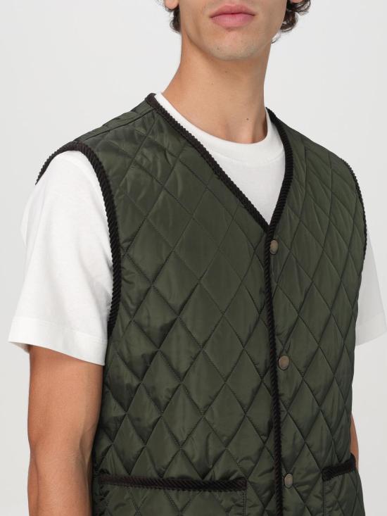 25FW 버버리 퀼티드 나일론 베스트 8100839 Olive - BURBERRY