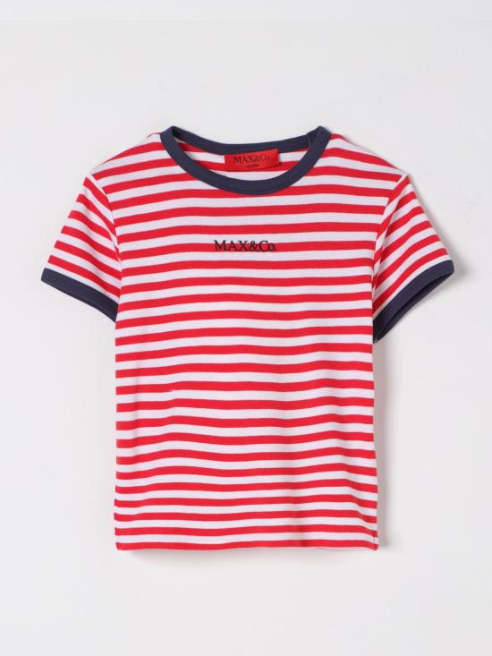25SS [키즈] 막스앤코 티셔츠 MX0162MX046 MX400 Red