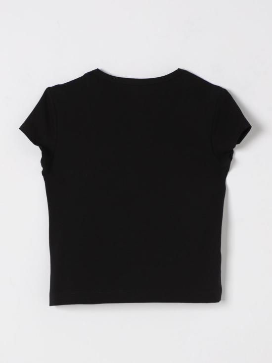 25FW [키즈] 디젤 티셔츠 J018300AFAA K900 Black - DIESEL