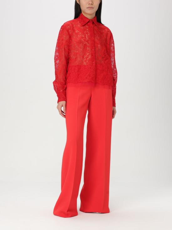 25SS 에르마노 설비노 블라우스 D462K377OEX 81763 Red - ERMANNO SCERVINO