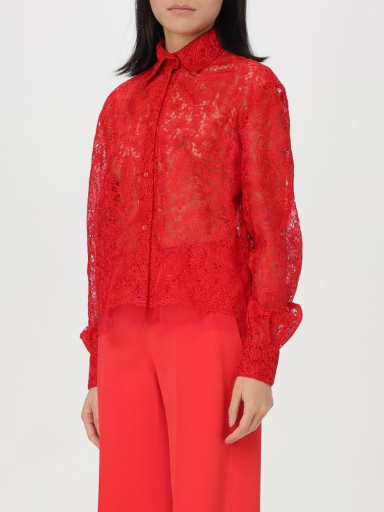 25SS 에르마노 설비노 블라우스 D462K377OEX 81763 Red - ERMANNO SCERVINO