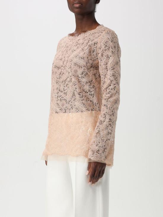 25SS 에르마노 설비노 스웨터 D462L318OEX 41314 Nude - ERMANNO SCERVINO