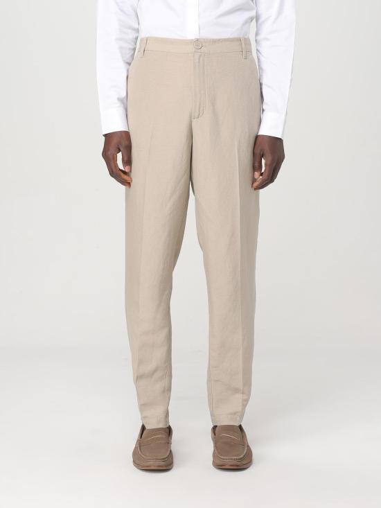 25SS 알마니 스트레이트 팬츠 8NZP15ZNFNZ 1724 Beige