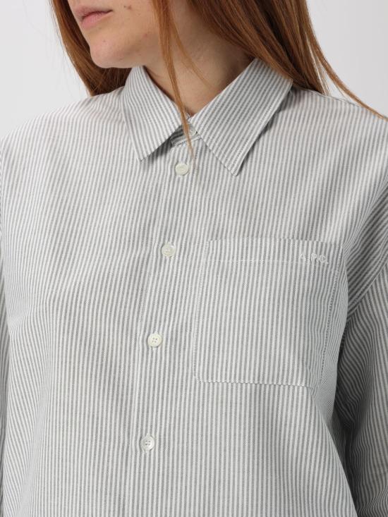 25SS 아페쎄 블라우스 COGUHF12550 IAK Blue - A.P.C.