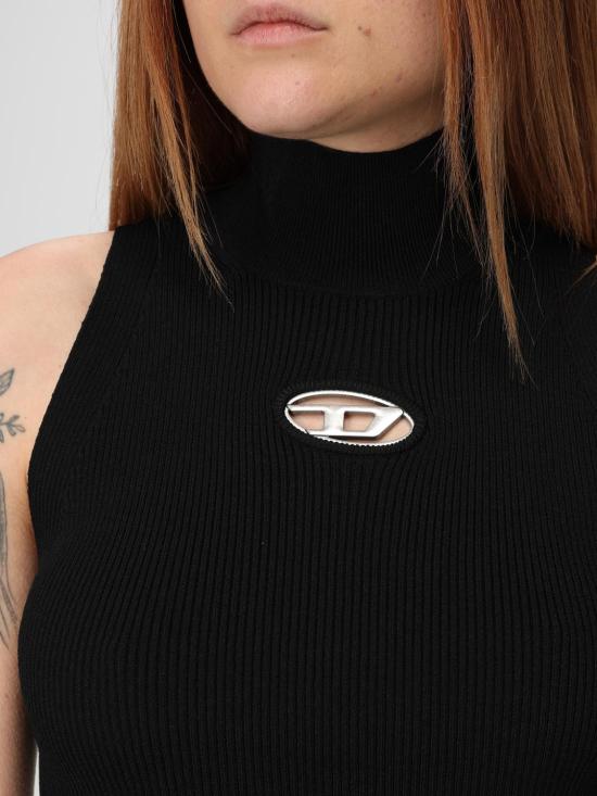 25FW 디젤 민소매 티셔츠 A130200DLAX 9XX Black - DIESEL