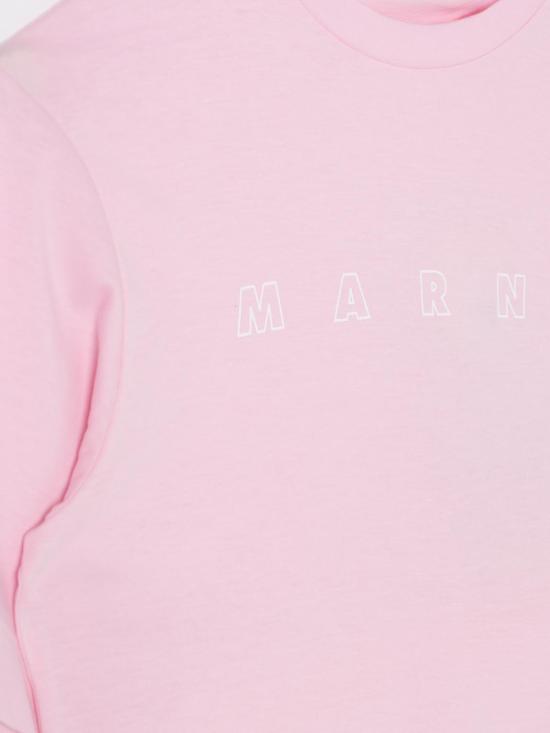 25FW [키즈] 마르니 티셔츠 M01466M00RF 0M347 Pink - MARNI