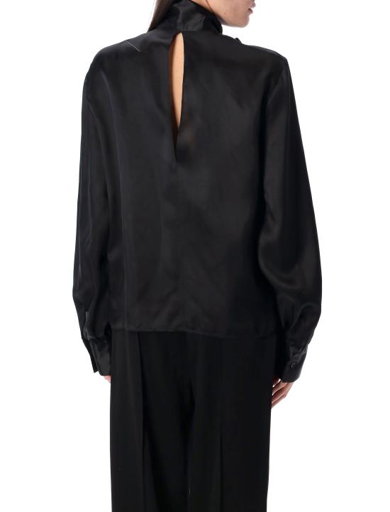 25SS MM6 메종마르지엘라 블라우스 25PS52DT0048S41355 900 BLACK - MM6 MAISON MARGIELA