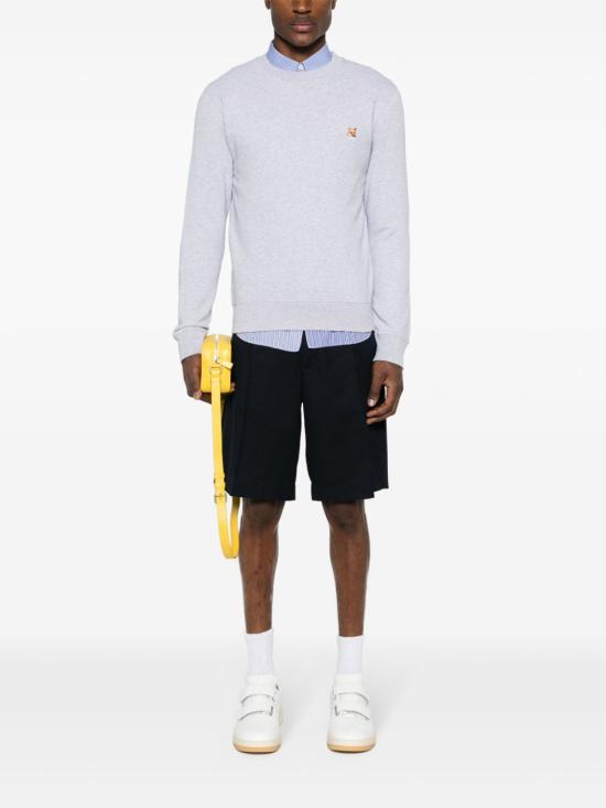 25SS 메종키츠네 스웨터 LM00301KM0001H120 GREY - MAISON KITSUNE