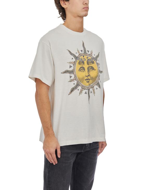 24FW 세인트 미카엘 반팔 티셔츠 ISMYS10000C02 WHITE - SAINT MXXXXXX