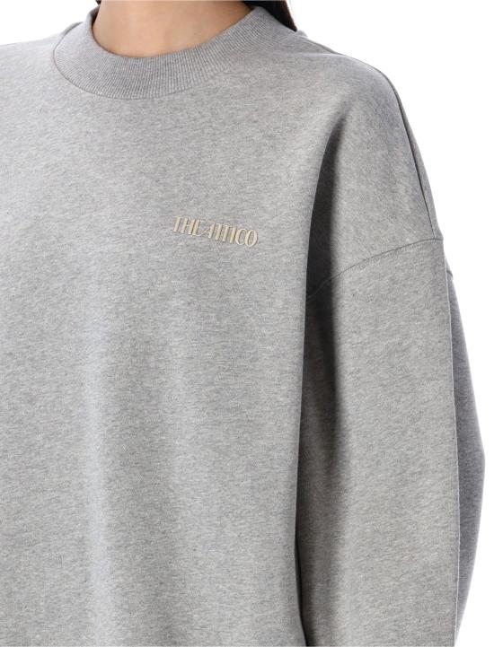 25SS 디 아티코 스웨터 250WCF00021JJF00 876 GREY MELANGE - THE ATTICO