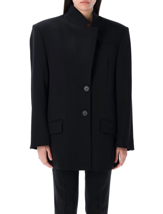 25SS 디 아티코 자켓 250WCG00080WWW046 100 BLACK