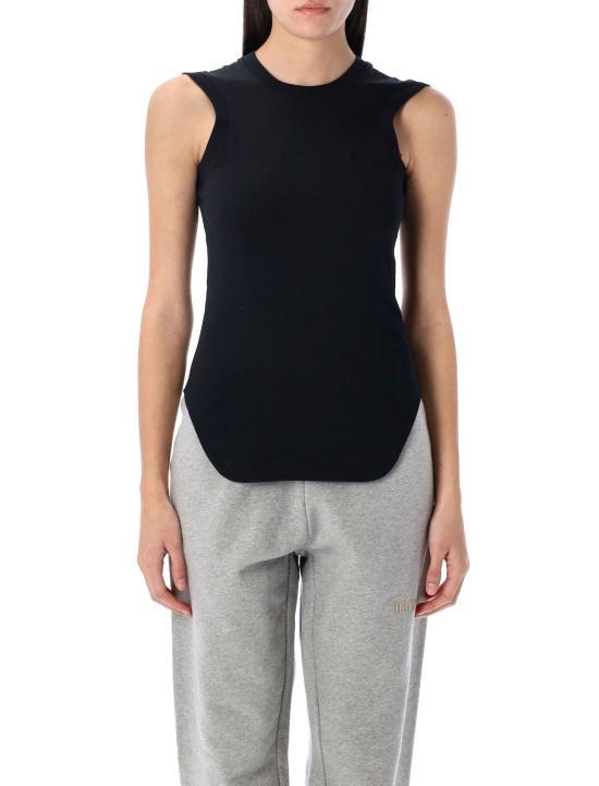 25SS 디 아티코 민소매 티셔츠 25P250WCN00003JJJ025 100 BLACK