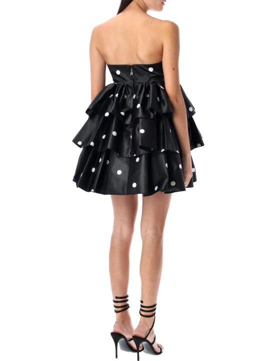 25SS 로테이트 바이 크리스텐슨 숏 원피스 25P1139 1000 BLACK - ROTATE BY BIRGERCHRISTENSEN