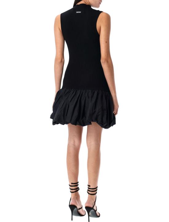 25SS 로테이트 바이 크리스텐슨 숏 원피스 25P11362 100 BLACK - ROTATE BY BIRGERCHRISTENSEN