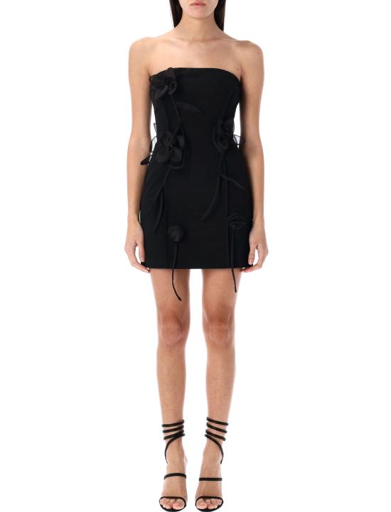 25SS 로테이트 바이 크리스텐슨 숏 원피스 25P11359 100 BLACK