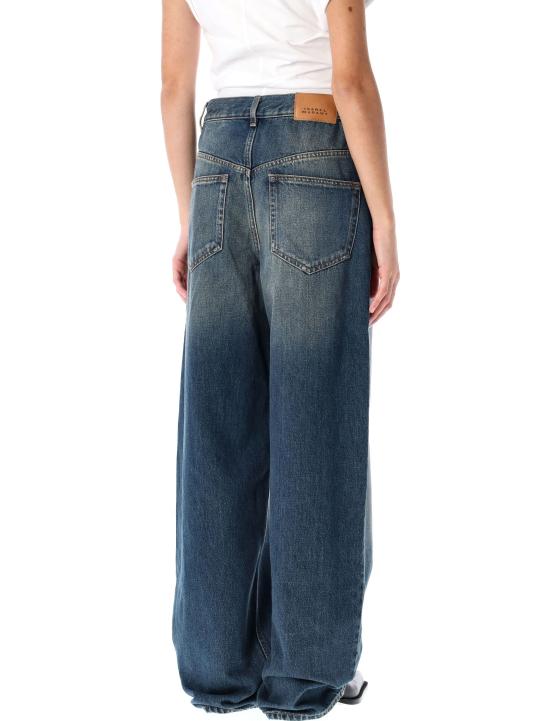 25SS 이자벨마랑에뚜왈 스트레이트 팬츠 PA0273FAB1H04I 30FB FADED BLUE - ISABEL MARANT ETOILE