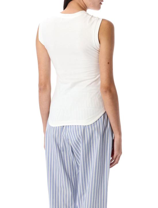 25SS 디 아티코 민소매 티셔츠 25P250WCN00003JJJ025 001 WHITE - THE ATTICO