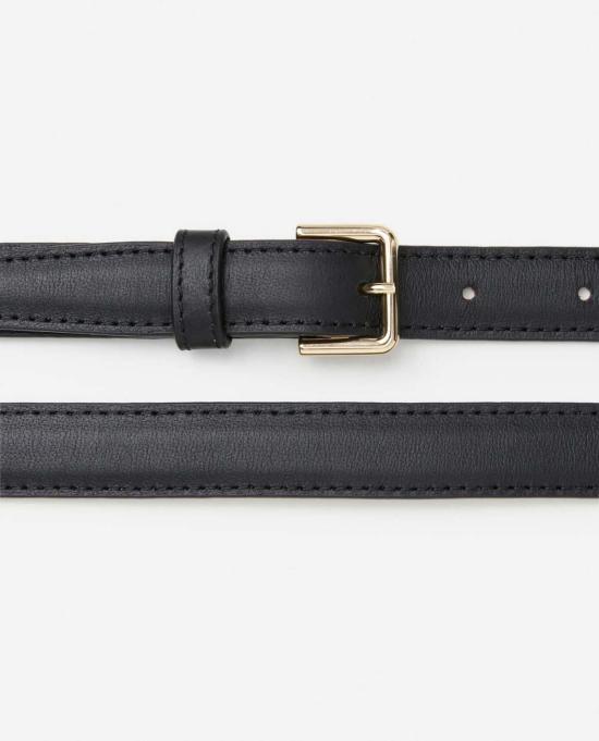  Flattered 레귤러 벨트 플래터드 바바라 가죽  블랙 - FLATTERED