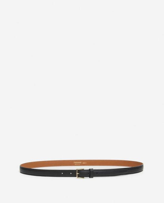  Flattered 레귤러 벨트 플래터드 바바라 가죽  블랙 - FLATTERED