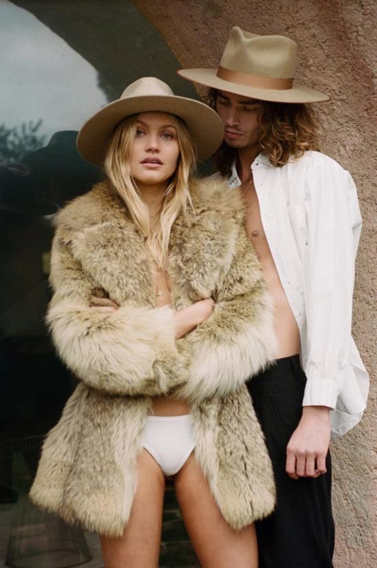  Lack of Color 버킷햇 색상 부족 티크 랜처  밝은 갈색