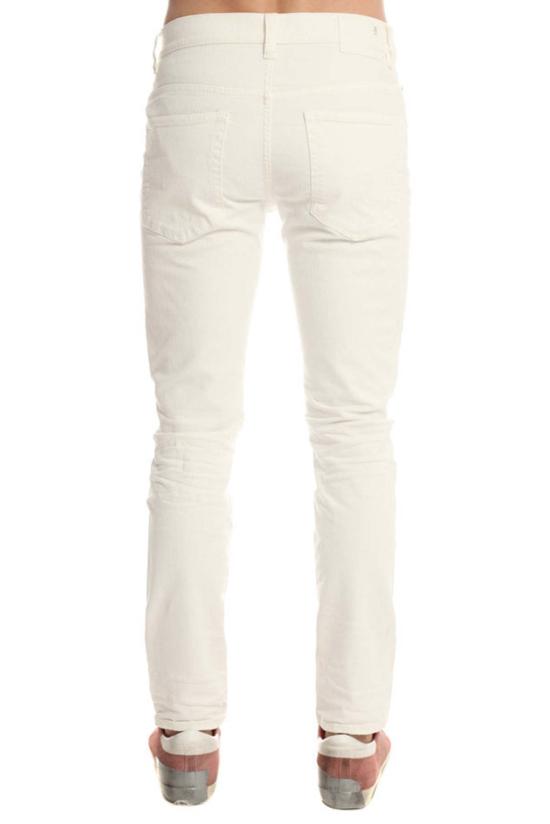  알13 스트레이트 팬츠 R13 소년 진 워렌 화이트 - R13