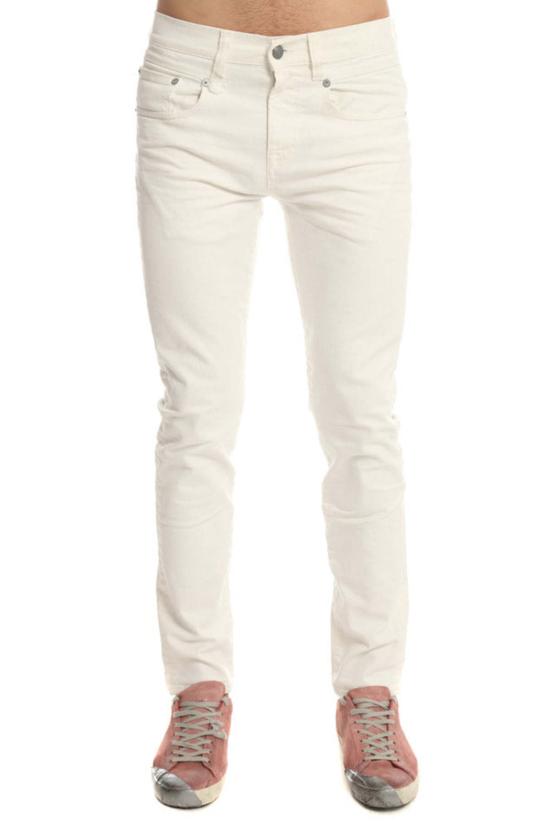  알13 스트레이트 팬츠 R13 소년 진 워렌 화이트