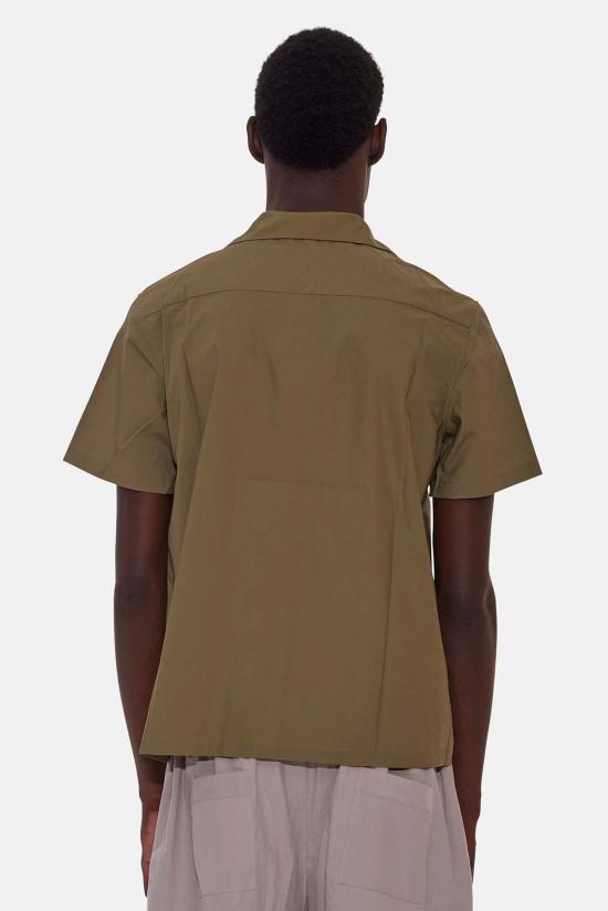  Blue&Cream 반팔 셔츠 블루&크림 팝린 캠프  올리브 - BLUE&CREAM